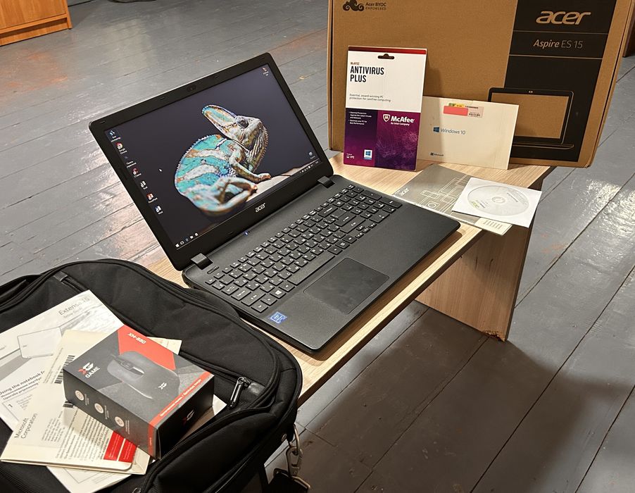 4 ядер Acer новый состояние ноутбук для работы и учебы