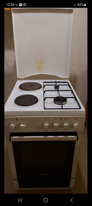 Части от кухня-печка Gorenje, мивка алпака, вратички и чела за шкафове