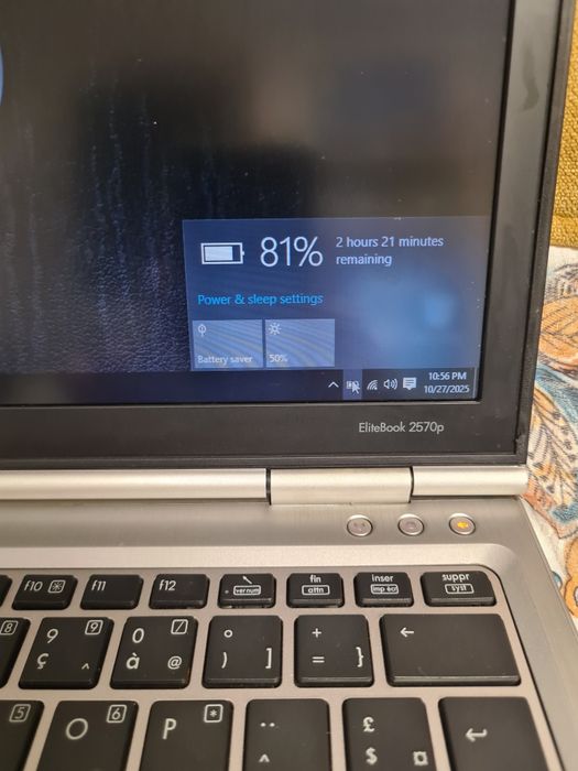 Laptop Hp Elitebook i5 4gb hdd 250gb 12,5"led hd