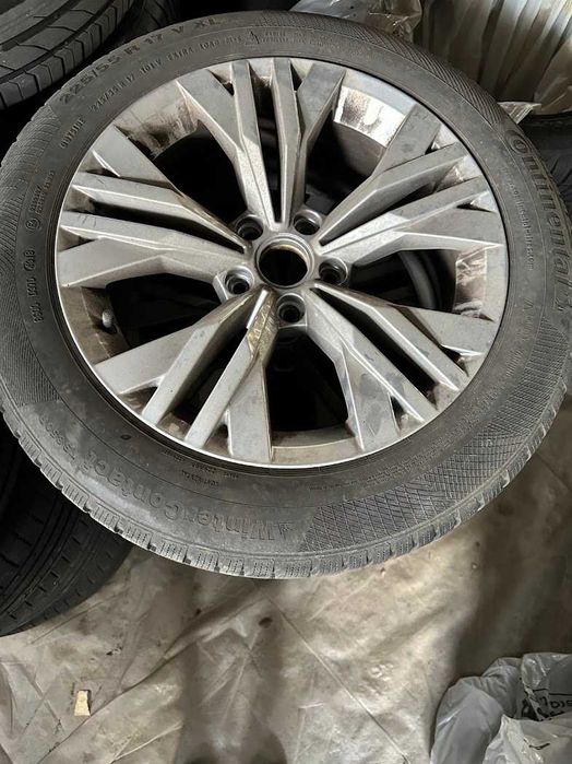 4бр. ал.джанти VW Ancona 8Jx17 ET41 + зимни гуми Continental 225 55 17