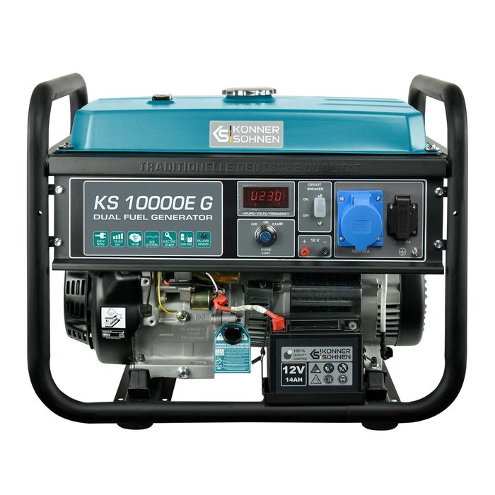 Generator pe GPL/Benzina Konner & Sohnen KS 10000E G, Putere 8kW, 230V