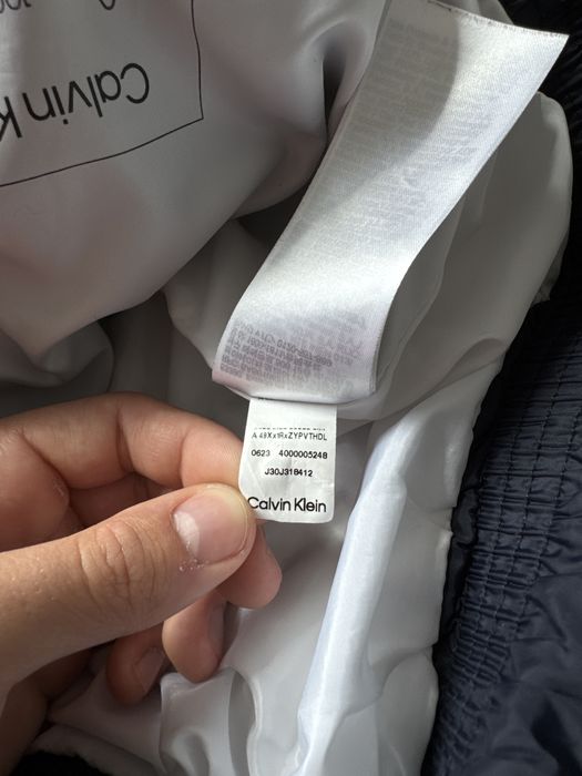 Мъжко! Чисто ново оригинално пухено яке Calvin Klein ESSENTIALS DOWN