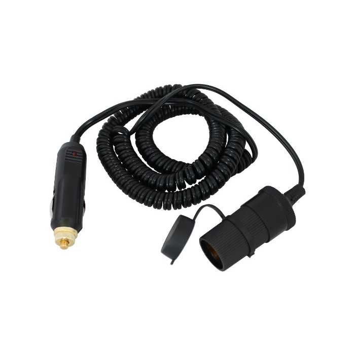 Разклонител за запалка с 4 метра кабел 12/24V