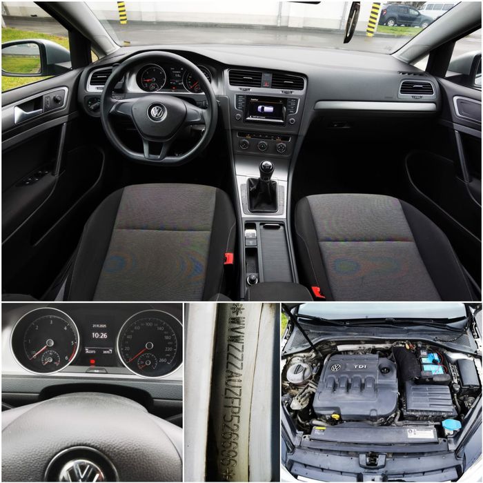 VW GOLF 7 Jante Scaune Încălzite Diesel 110CP EURO5 Proprietar