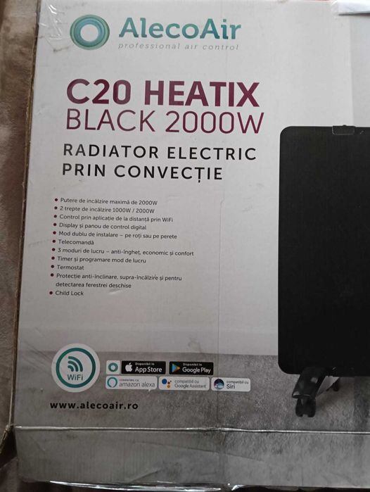 Radiator Electic AlecoAir Back 2000W