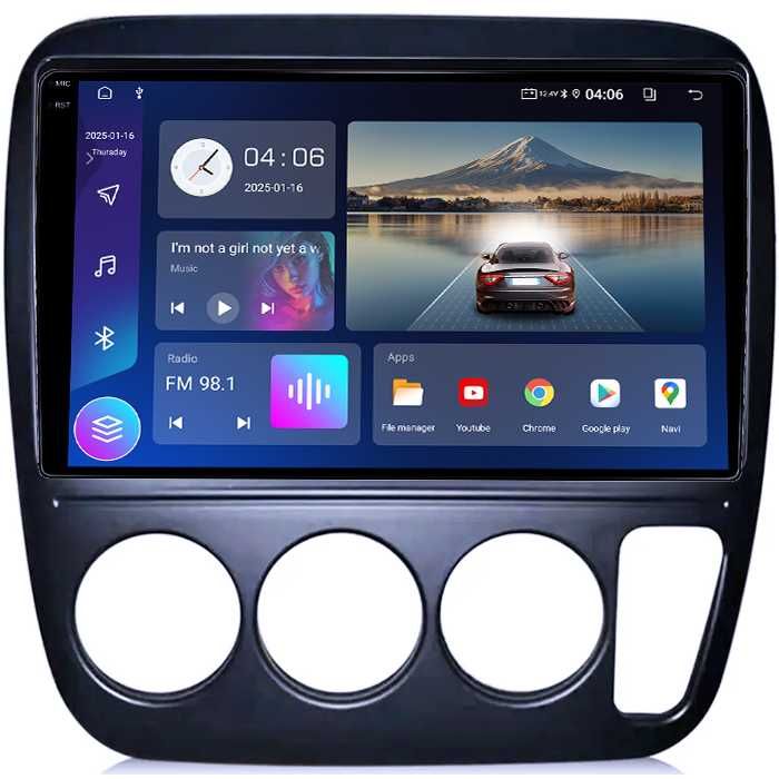 Navigatie 4GB RAM/64GB ROM, Honda CR-V 1998, Android 14