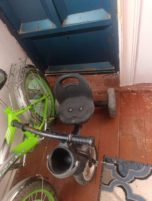 Velosiped va kichik velik sptiladi