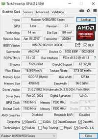 4GB BioStar AMD Radeon RX550  Видео карта