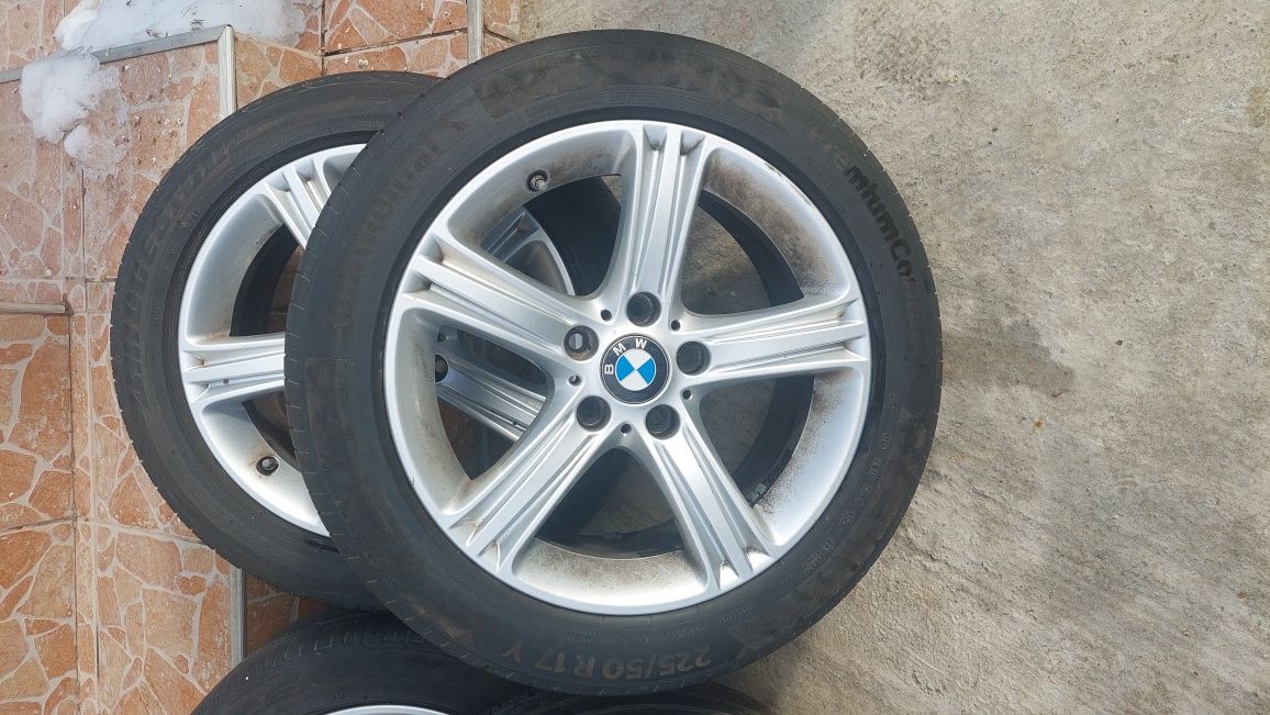 Vand jante + anvelope vara bmw seria 3 pe 17 inch