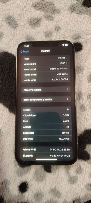Vănd sau schimb iphone 12 pro max 256 gb