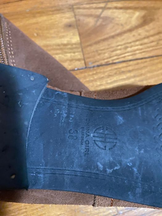 Cizme piele întoarsă Tommy Hilfiger
