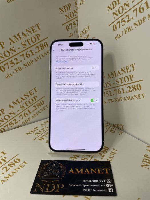 NDP Amanet Braila Iphone 14 Pro Max (42549)