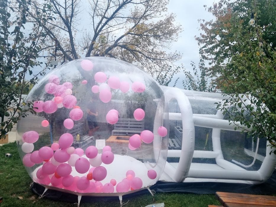 Cutie barbie de inchiriat cu sau fără decor baloane