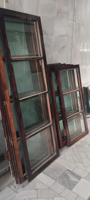 Деревянные окна, двери