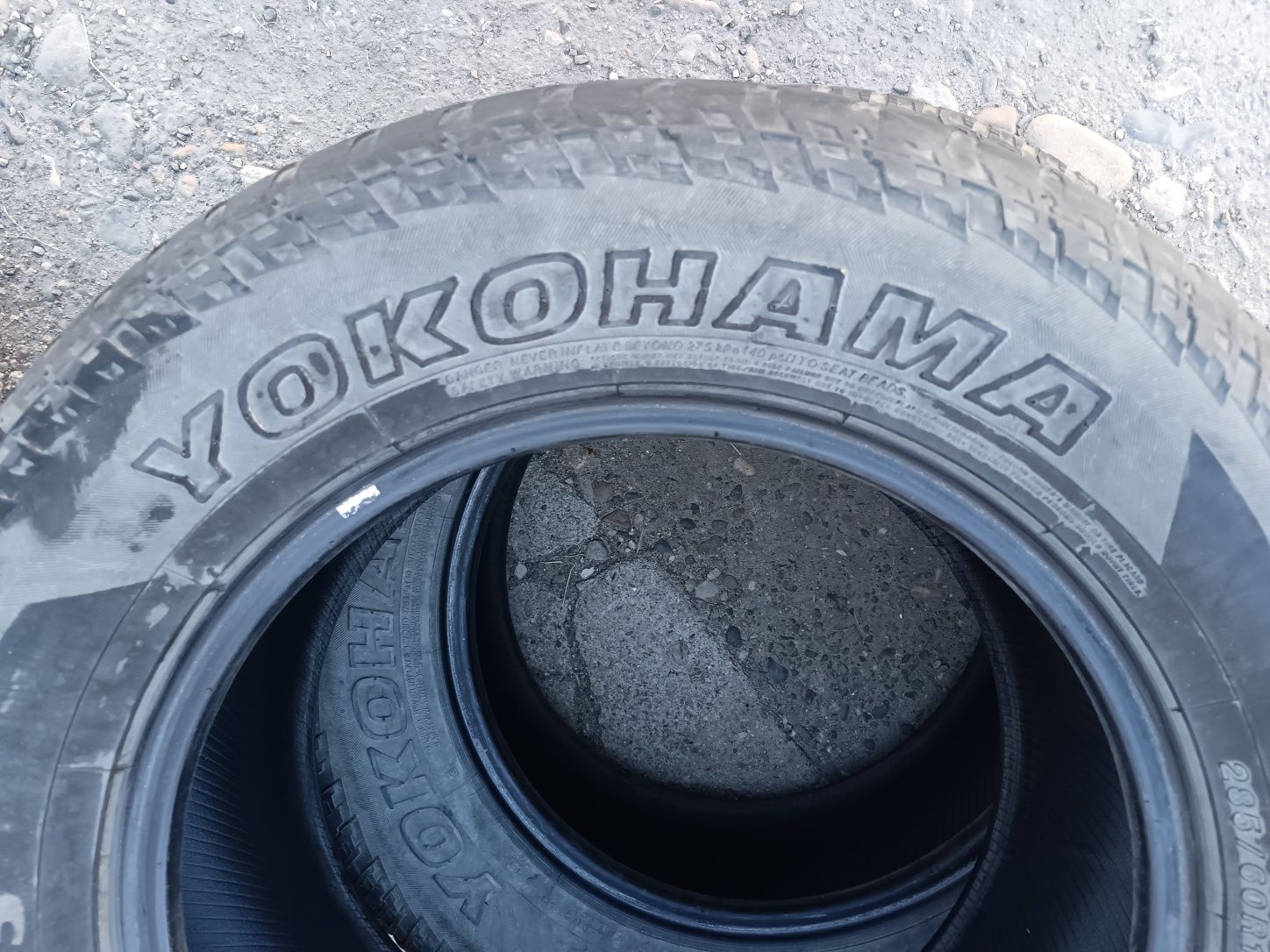 Продам комплект шин 285/60R18