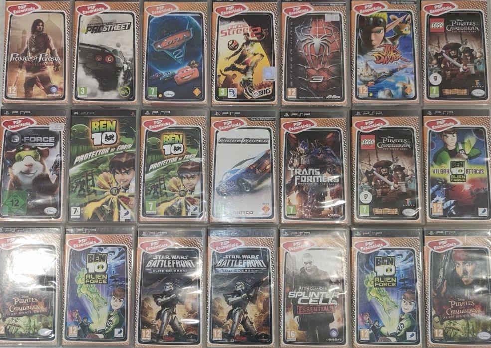 PSP-Игри-Всяка по 14,99 Лева за брой