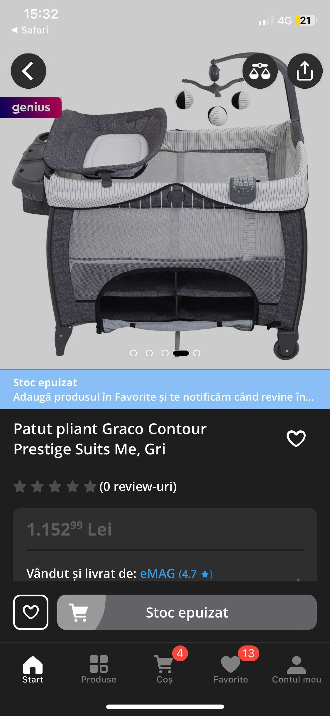 Patut Graco Contour prestige