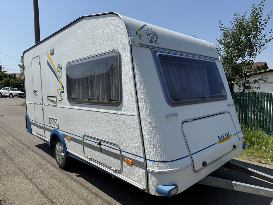 Rulota Knaus Blue Line,an 2000,2-3pers,boiler,wc fix,cadita dus