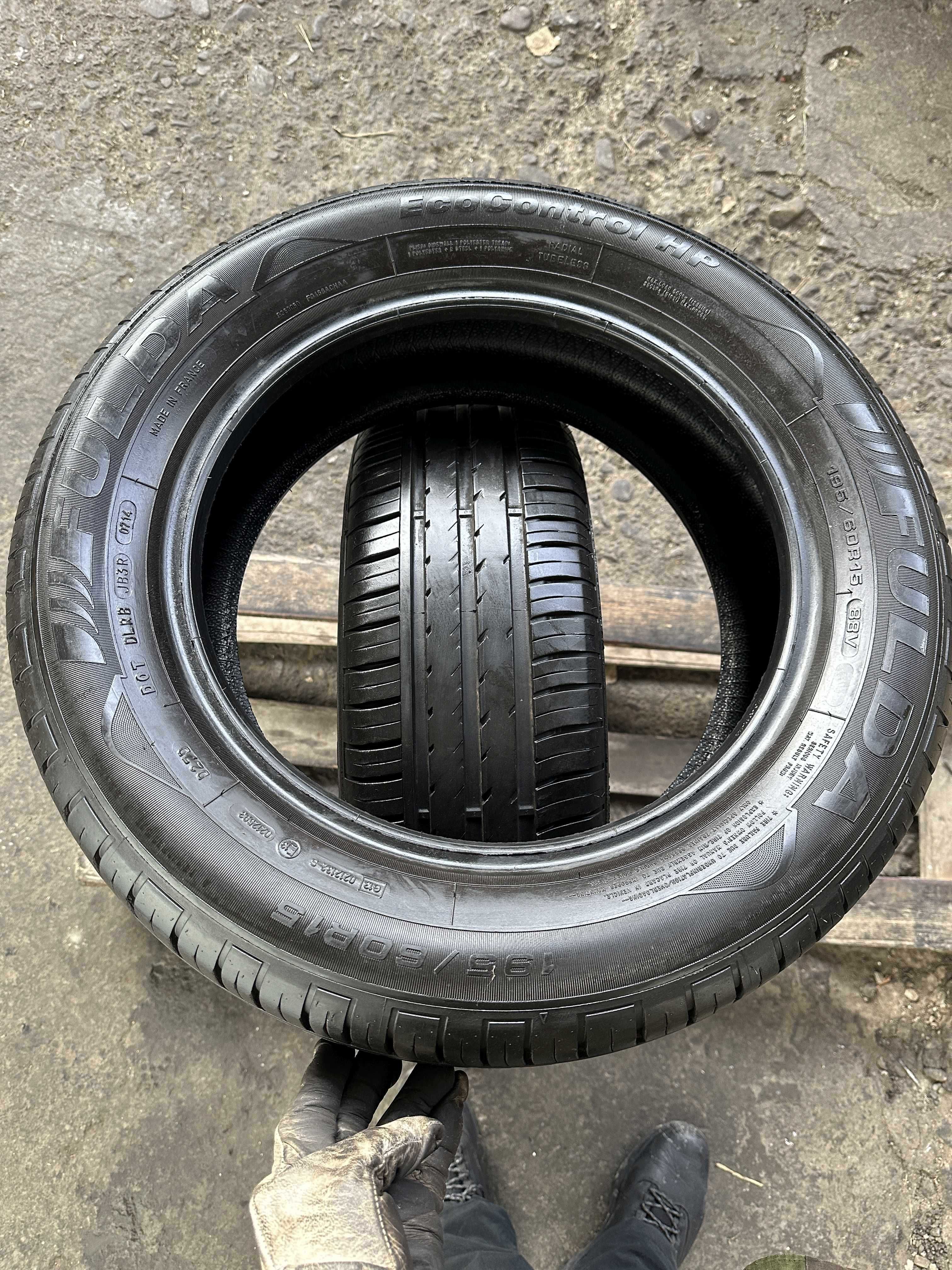 SET 2 Anvelope Vara 195/60 R15 88V FULDA Eco Control HP
