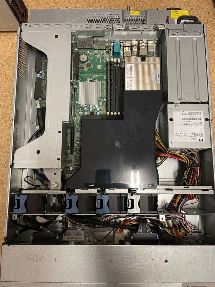 NAS Server HP ProLiant DL185, Opteron 2.3G, 8+2HDD 3.5"