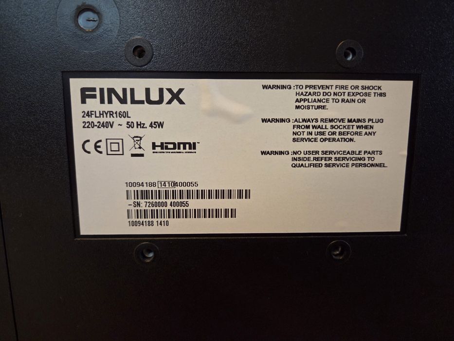 Tелевизор Finlux 24FLHYR160L