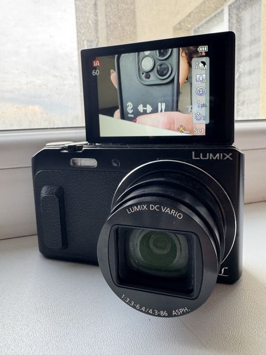 Фотоапарат Panasonic Lumix DMC‑TZ57, 20× Leica Zoom, Full HD,