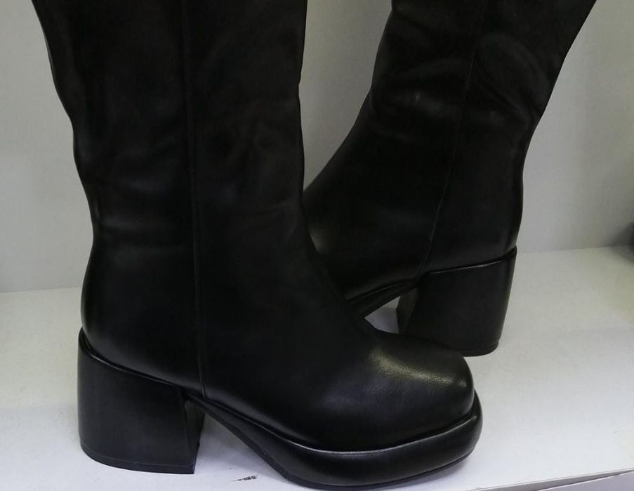 Сапоги зимние теплые