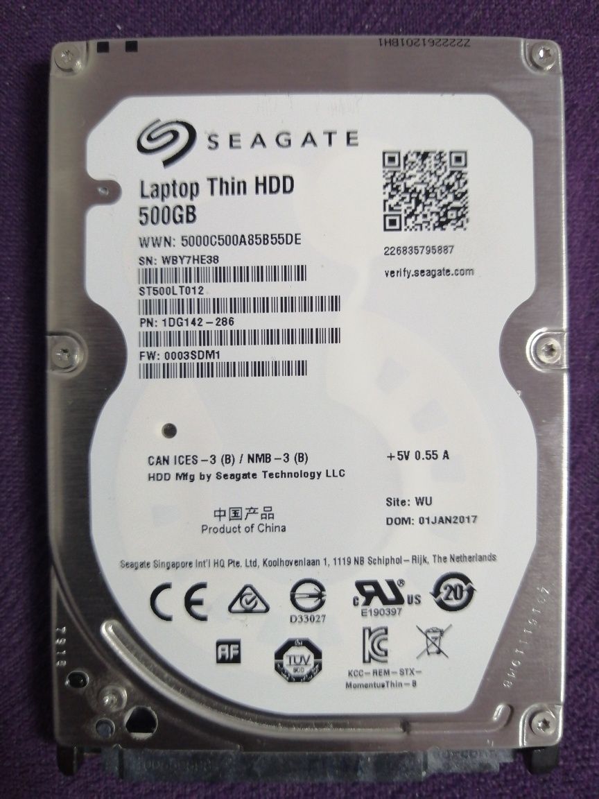 Hard disk HDD laptop 500 GB