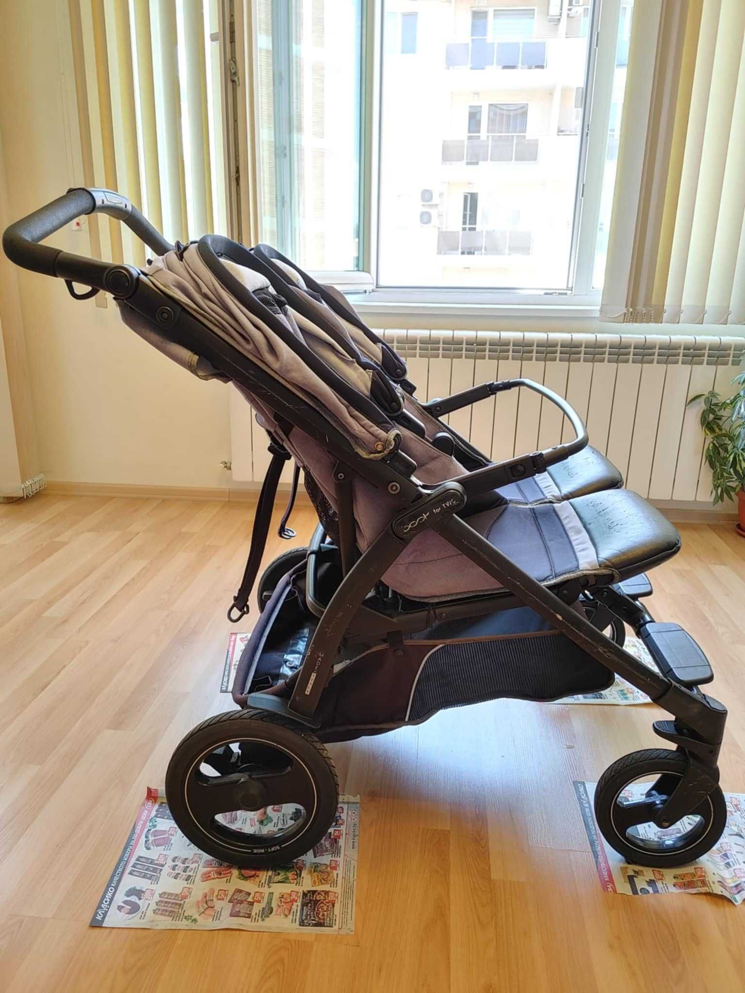 Детска количка за близнаци Peg perego Book for two