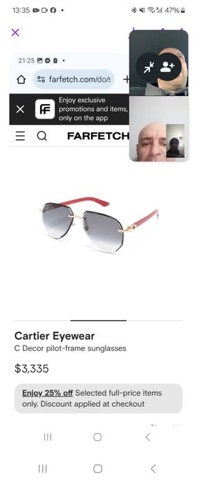 Ochelari de soare Cartier Eyewear