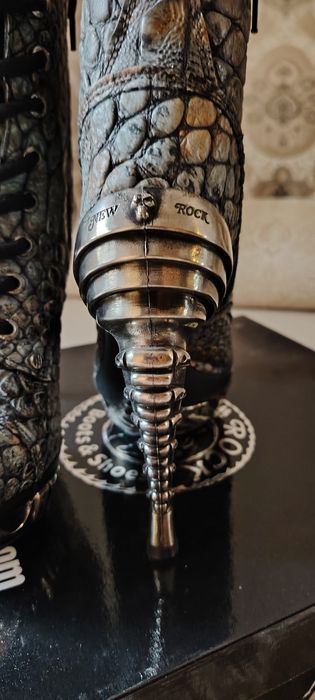 Botine New Rock Cobra, masura 38, noi in cutie