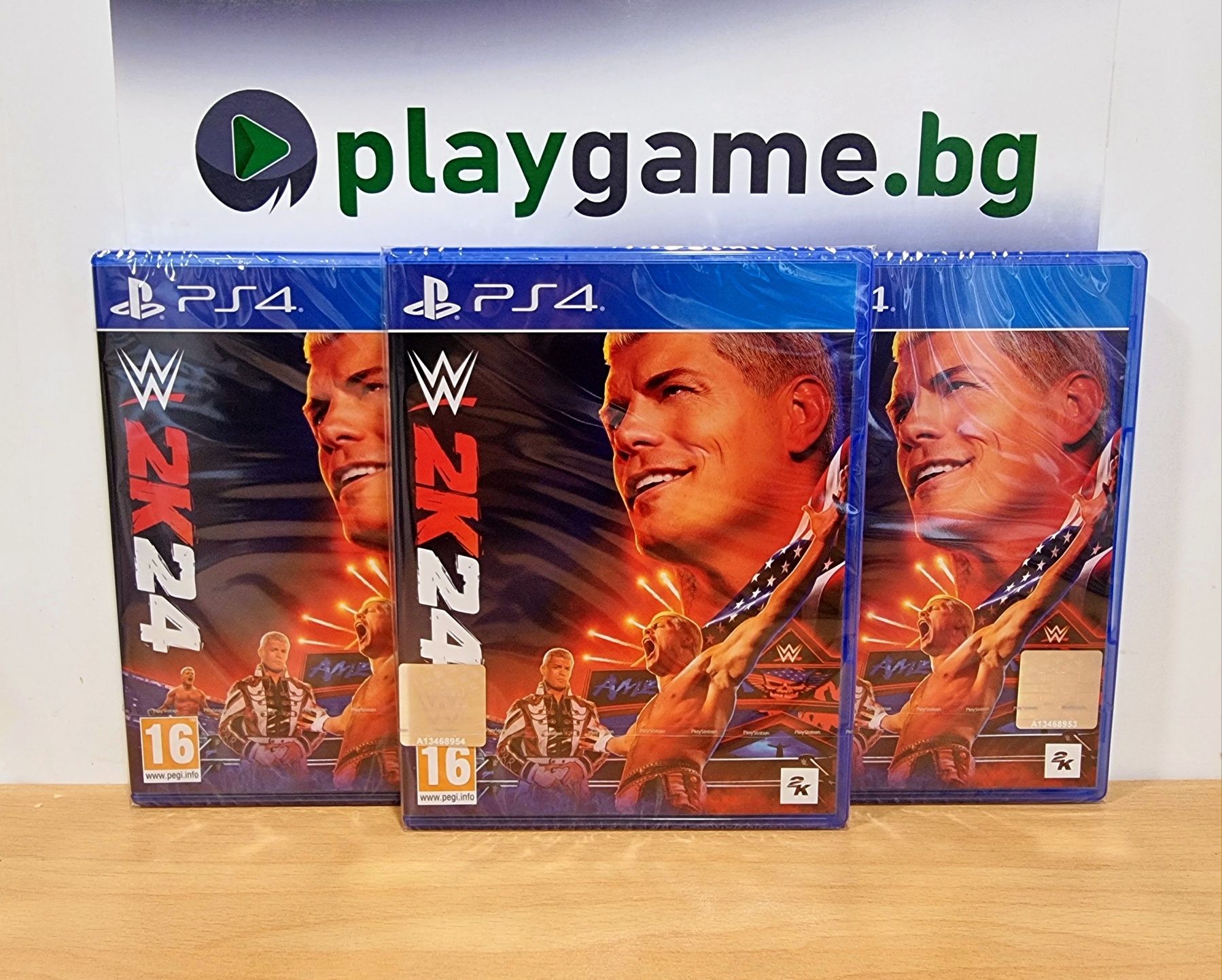 Чисто нова игра WWE 2K24 за PS4