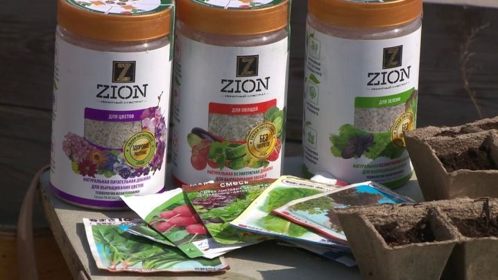 Удобрение Цион , ионитный субстрат Zion