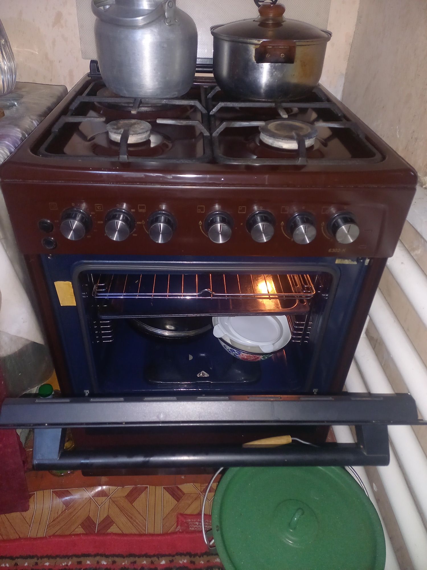 Shivaki gaz plitasi kafolati 3 yil