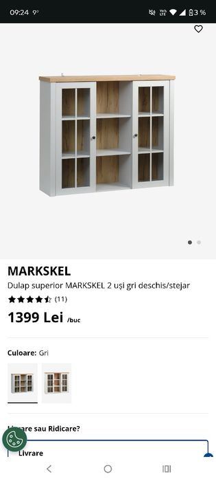 Dulap jysk bucătărie