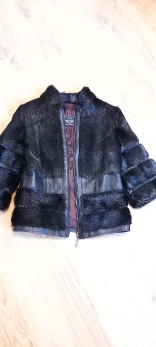 Шуба из натуральный ламы