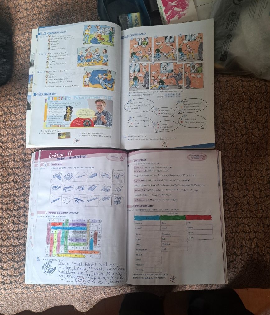 Planetino 1/2/3. Arbeitsbuch. Kursbuch. Deutsch fur Kinder