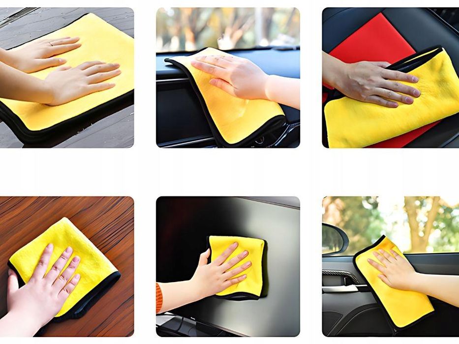 микрофибърна голяма кърпа  60смх90см за подсушаване , полиране ...