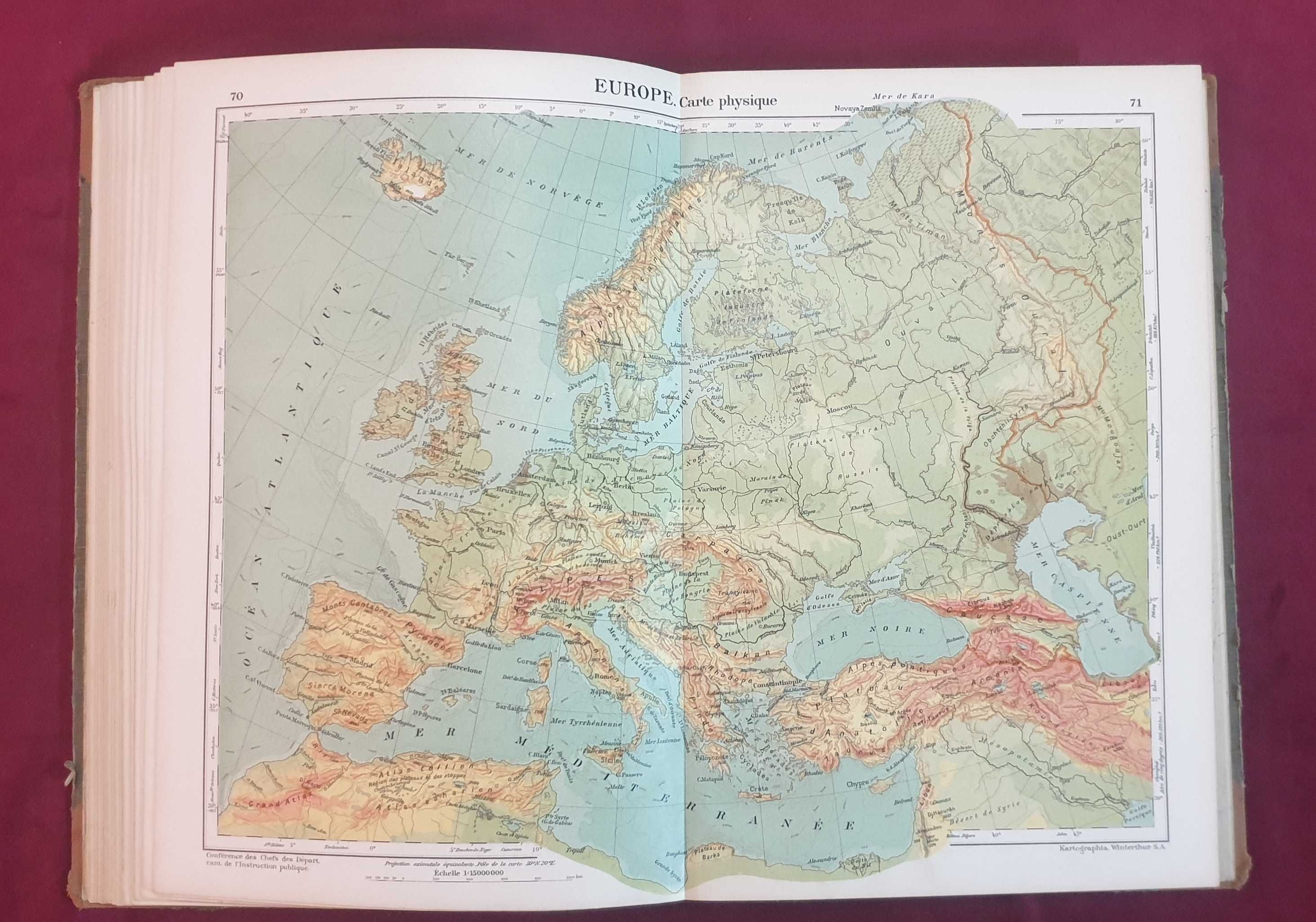 Атлас на света от 1911та година