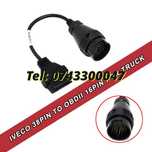 Cablu Adaptor Iveco Daily 38 Pin La Obd2 Pt Autocom Delphi Wurth