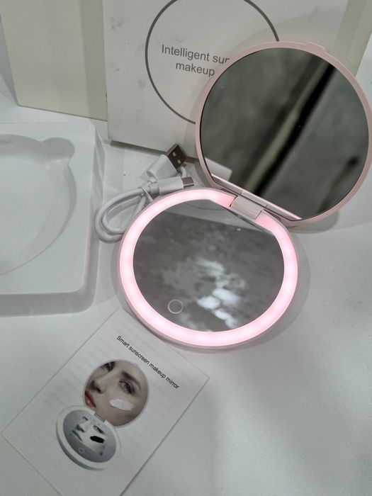 Smart зеркало для контроля качества spf крема