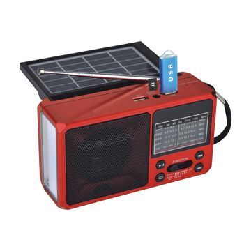 FM Bluetooth радио със соларно зареждане