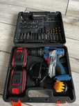 Set bormasina cu acumulatori