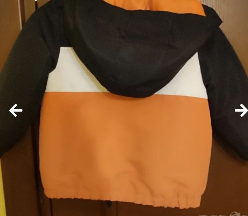 Преходни якета размери 98 и 104 см.