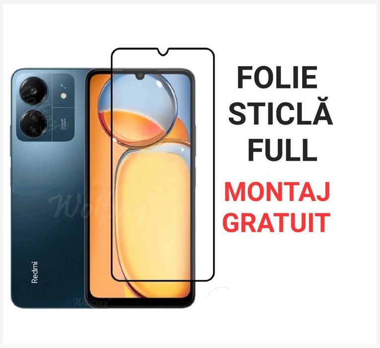 Folie de Sticla Xiaomi Redmi A3 - 10C - 12C 13C 14C Poco C40 - C55