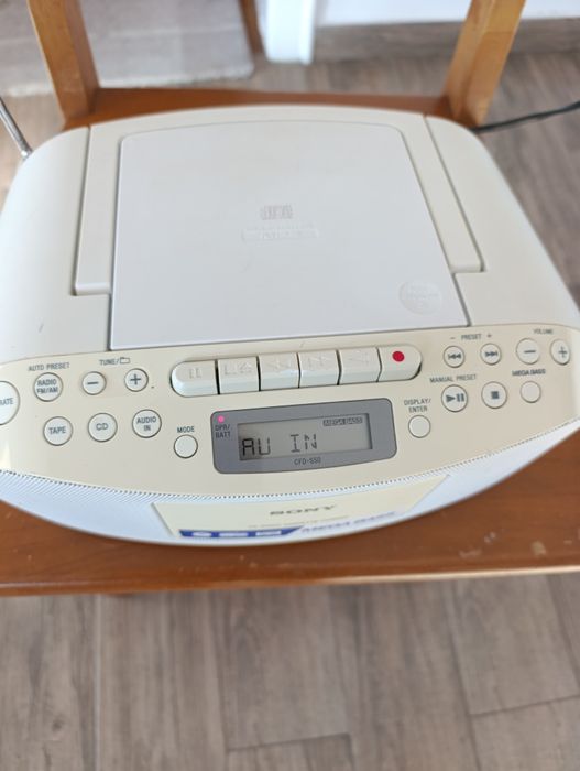Radio casetofon Sony