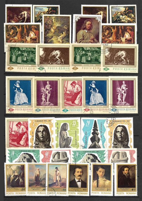 Un super clasor plin cu timbre, filatelie 4 file = 8 pagini format A4