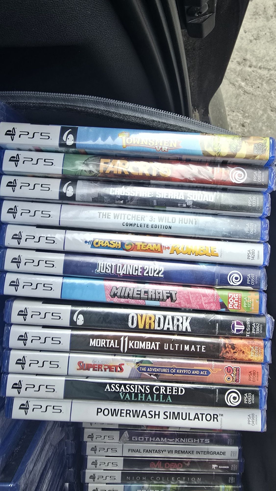 Новые диски ps4, ps5