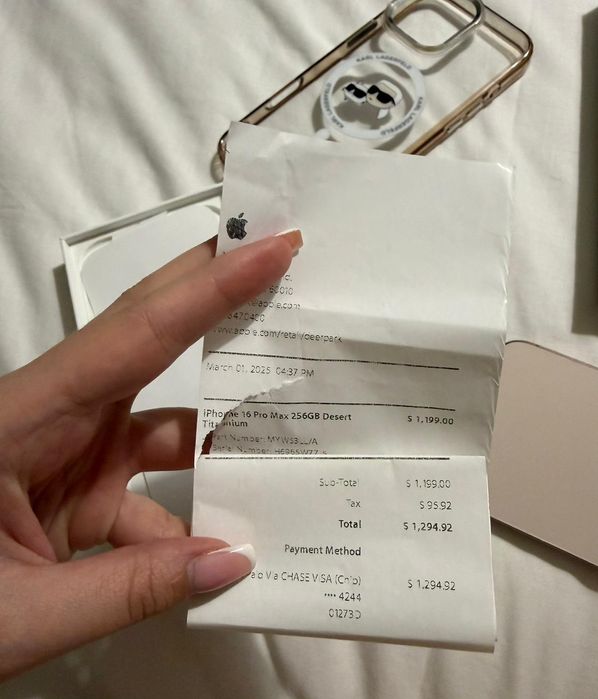 IPhone 16 pro max 256 GB