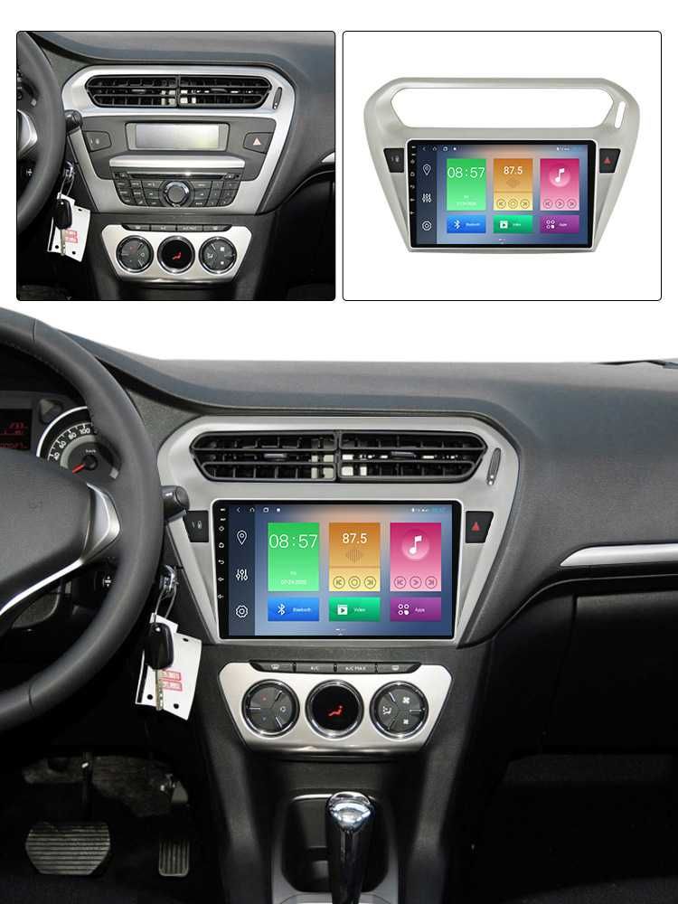 Navigatie Peugeot 301, Elysee 2013-2016, NAVI-IT, 9 Inch, Android 10